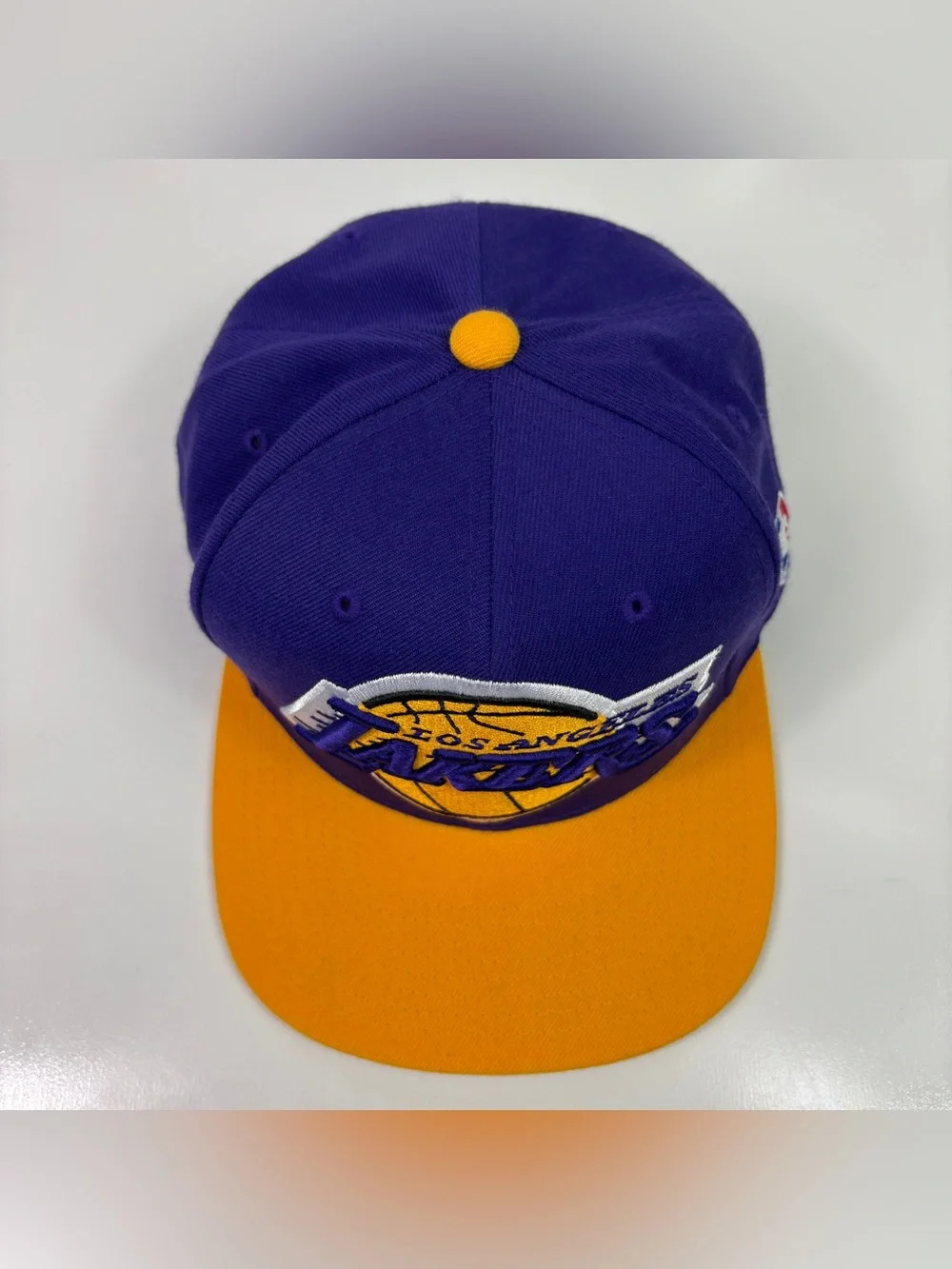 Los Angeles Lakers Mitchell & Ness NBA Hardwood Classics Cap Snap Back Hat